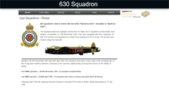 Desktop Screenshot of 630squadron.co.uk